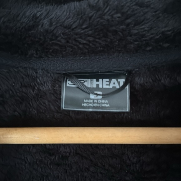 black sherpa zip up - Picture 2 of 2
